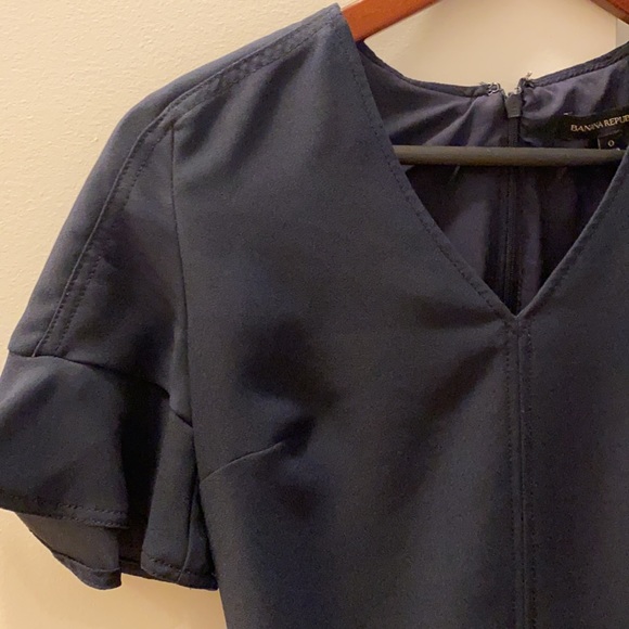 Banana Republic Work Blue Dress NWOT✨ - Picture 4 of 4